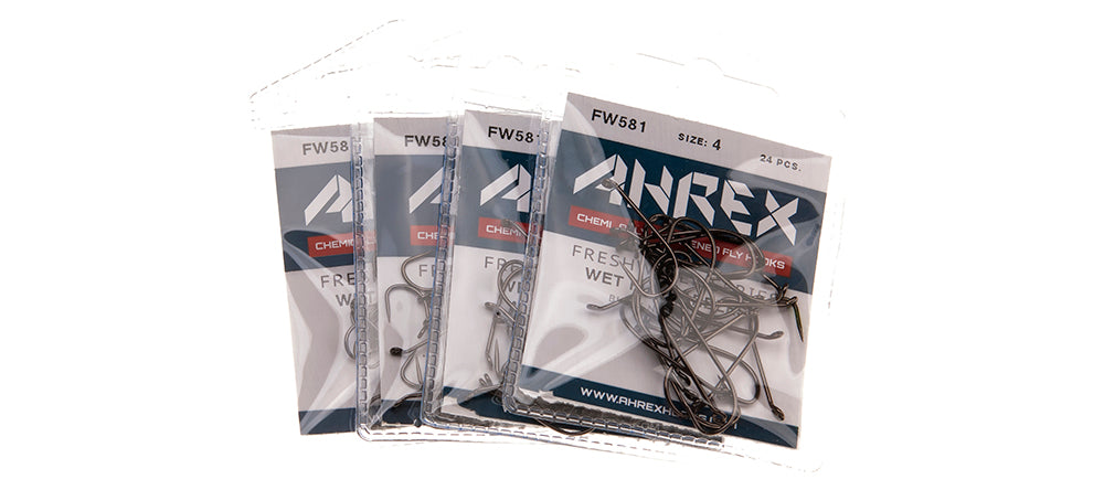 AHREX Hooks - Wet Fly Barbless FW581 - Sportinglife Turangi 